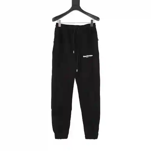 Pantalones con pernera vertical y estampado de cintas Blcg