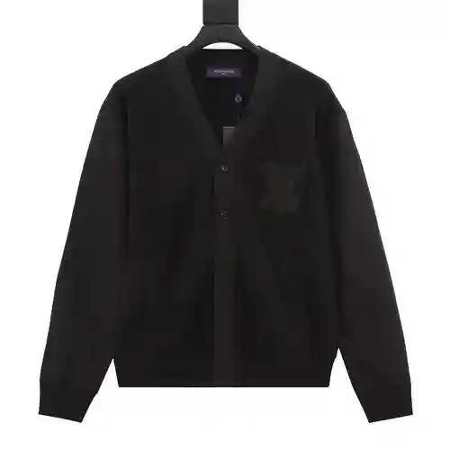 Cárdigan de punto con cuello en V Zhangzi de 1V Zhangzi