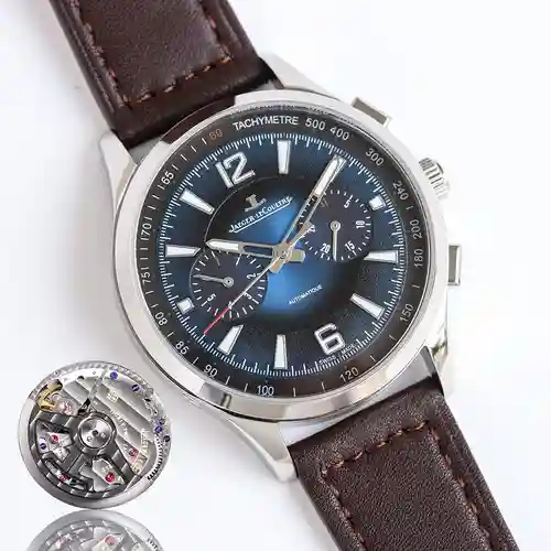 Reloj Jaeger-LeCoultre para hombre con movimiento mecánico original totalmente automático, caja supe