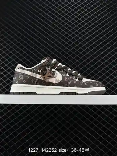 26 Nike NK Dunk Low Retro a nivel de empresa "Personalización de correas de alta gama con brico