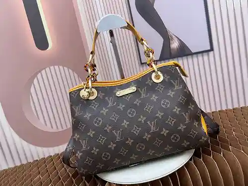 El bolso LL está hecho de piel de vaca original importada, calidad de alta gama, factura de bolsa de