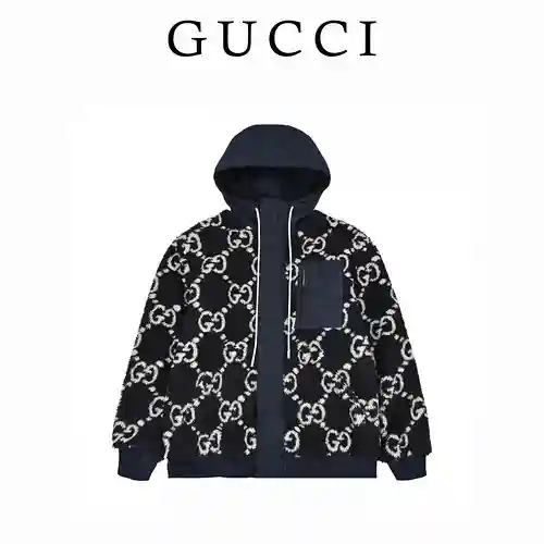 GU*CCI Gucci nueva chaqueta casual de piel de oveja