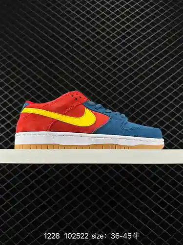 Nike SB Dunk Low dunk series zapatos de skate deportivos casuales de caña baja están hechos de mater