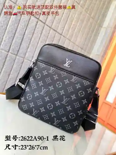 Bolso bandolera para hombre LL, fabricado en piel de vacuno original importada, alta calidad, entreg