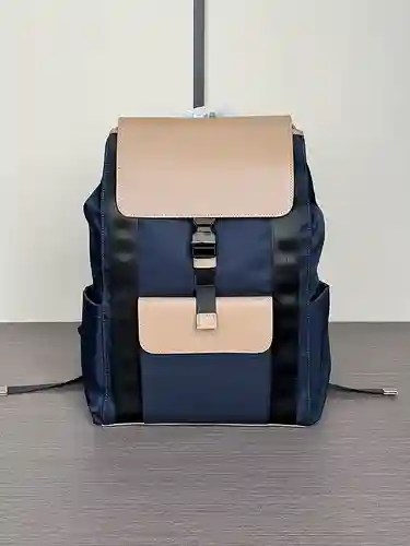 Mochila para hombre, fabricada en cuero original importado de primera calidad, versión réplica de al