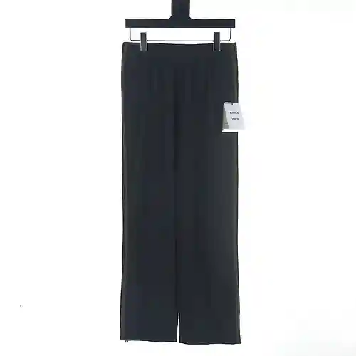 pantalones de traje BV con rayas laterales