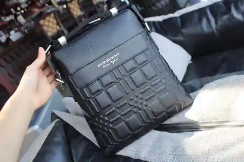 Bolso bandolera para hombre BA@宝利, fabricado en piel de vacuno original importada, alta calidad, fac