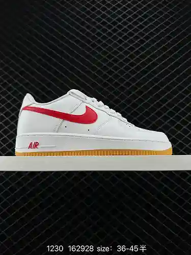 4 Nike Air Force Low Air Force 1 zapatillas deportivas informales, versátiles y de caña baja. La com