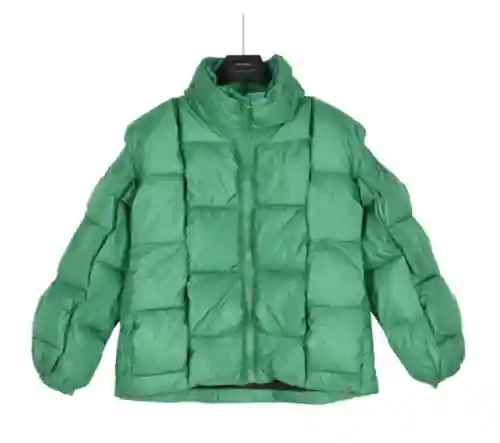 BV/Bottega Veneta Chaqueta de algodón con empalme de tejido Diamond
