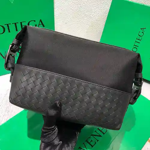 Bolso de mano para hombre BV, fabricado en piel de vacuno original importada, alta calidad, entrega 