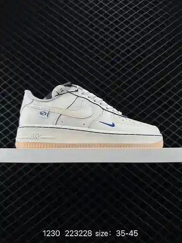 4 Nike Air Force Low Air Force 1 zapatillas deportivas informales, versátiles y de caña baja. El ren