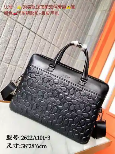 Maletín para hombre Coach@Chi, fabricado en piel vacuna original importada, alta calidad, entrega en