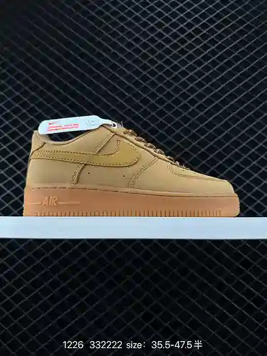 Zapatillas casual bajas Nike Air Force Low AF color trigo clásico Air Force 1 CJ979-2. Nike continúa