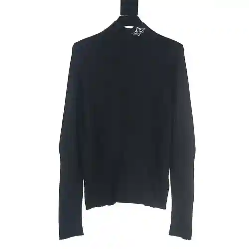 Jersey con bajo de punto de cachemira LV 23FW