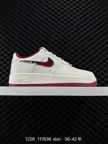 8 Nike Air Force Low Air Force One zapatillas deportivas informales, versátiles y de caña baja. La c