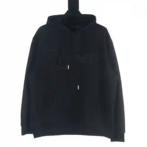Sudadera con capucha con estampado de diamantes LV 23FW Fei Dong