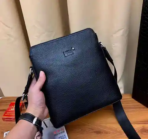 Bolso bandolera para caballero, elaborado en piel vacuna original importada, alta calidad, entrega e
