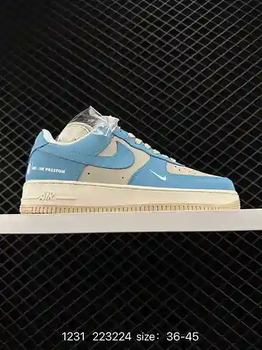 2 Nike Air Force Low Air Force 1 zapatillas deportivas informales, versátiles y de caña baja. La com