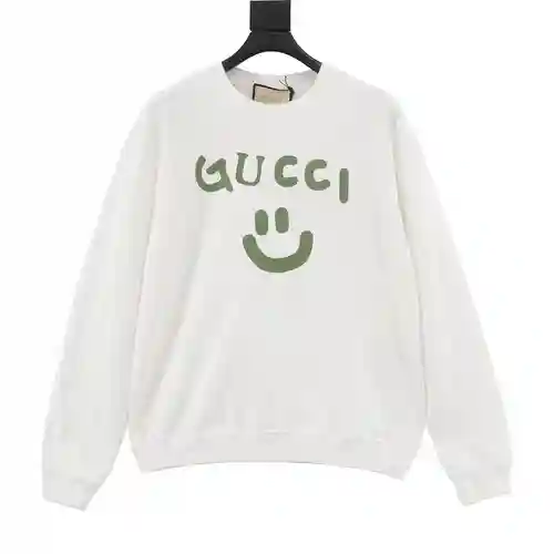 Sudadera con cuello redondo y logo sonriente Graffiti de G Home