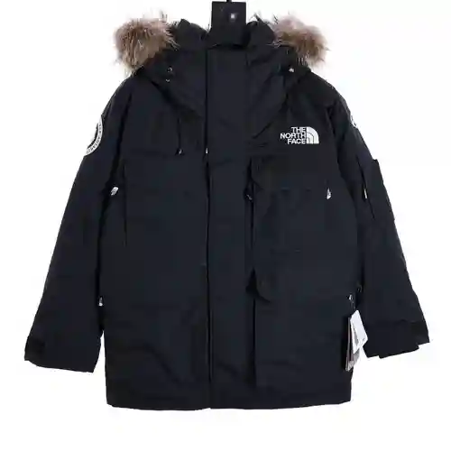 Chaqueta con capucha y cuello de piel para trabajo, ropa de trabajo con múltiples bolsillos, articul