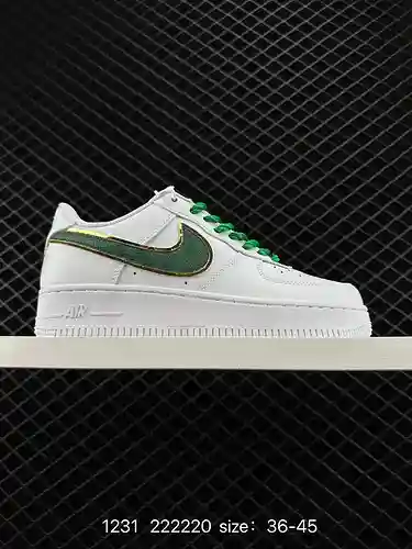 Nike Air Force Low Air Force 1 zapatillas deportivas informales, versátiles y de caña baja. La combi