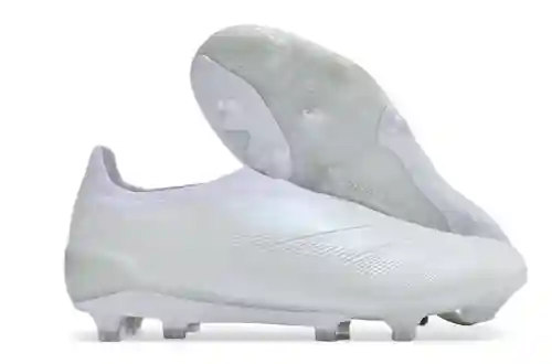 Llegada) Zapatillas de fútbol Adidas Falcon Essence totalmente tejidas de caña alta FG con cordones 