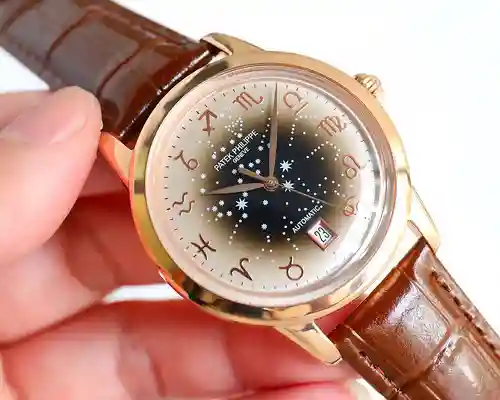 Reloj Patek@Philippe para hombre con movimiento mecánico original totalmente automático, caja superi