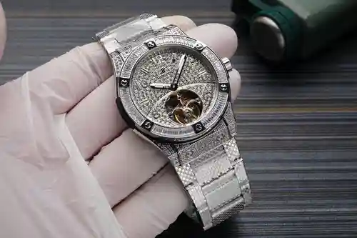 Reloj Heng@bao para hombre con movimiento mecánico original totalmente automático, caja superior de 