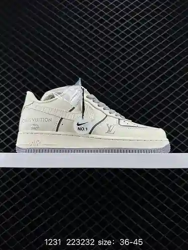6 Nike Air Force Low Air Force One zapatillas deportivas informales, versátiles y de caña baja. La c