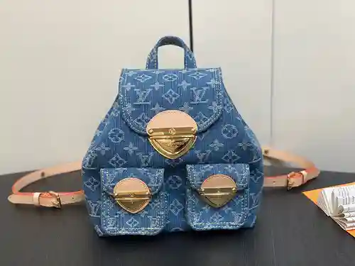 La mochila LL está hecha de cuero original importado de alta calidad, versión réplica de alta gama y