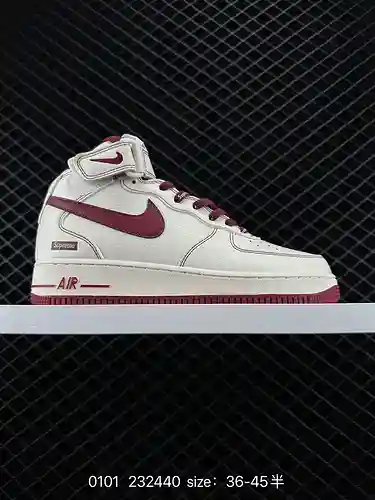 2 Nike Air Force Low Air Force One zapatillas deportivas informales, versátiles y de caña alta. La c