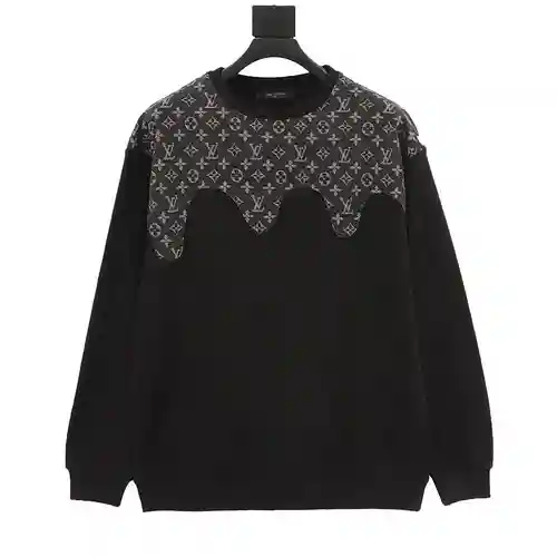 Camiseta presbicia 1V patchwork cuello redondo manga larga