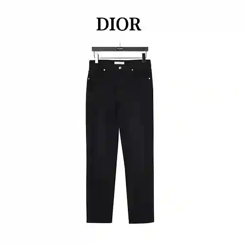 pantalones vaqueros con eslogan CD/Dior