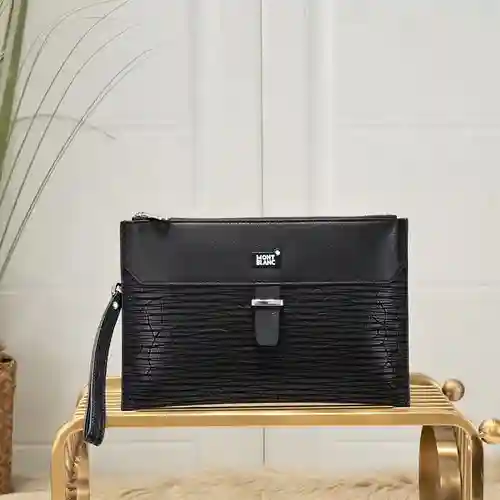 Bolso de mano para hombre Wan@Baolong, fabricado en piel de vacuno original importada, alta calidad,