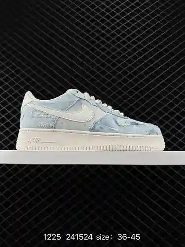 2 Nike Air Force Low Air Force 1 zapatillas deportivas informales, versátiles y de caña baja. La com