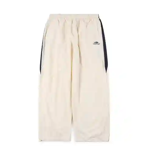 Balenciaga BLCG 23FW pantalón de traje deportivo patchwork estilo pasarela