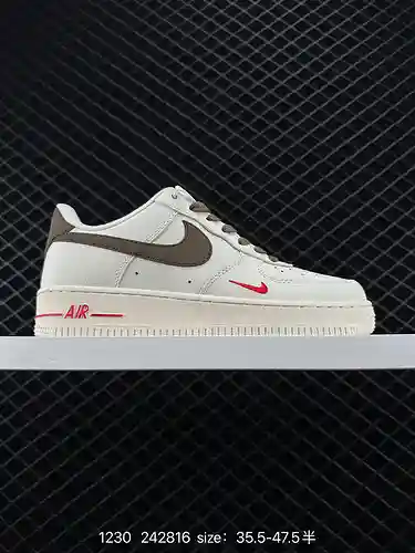 8 Nike Air Force Low Air Force One zapatillas deportivas informales, versátiles y de caña baja. La c
