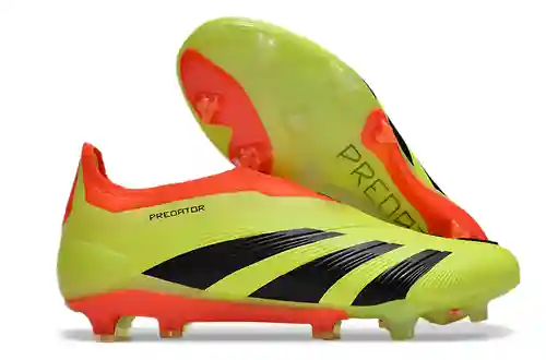 Llegada) Zapatillas de fútbol Adidas Falcon Essence totalmente tejidas de caña alta FG con cordones 