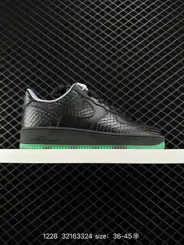 2 Nike Air Force Low Air Force One zapatillas deportivas informales, versátiles y de caña alta. La c