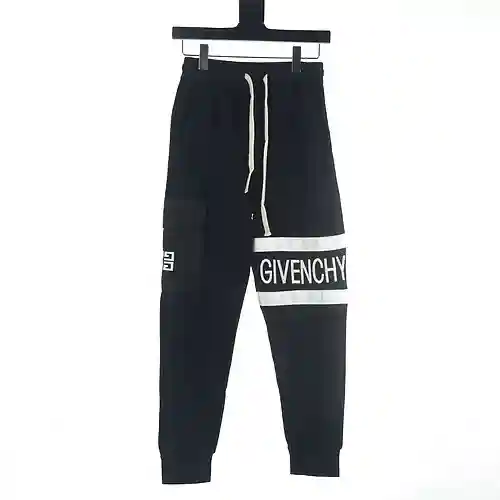 Pantalones bordados con cuatro bolsillos cuadrados GFC 23Fw de Givenchy