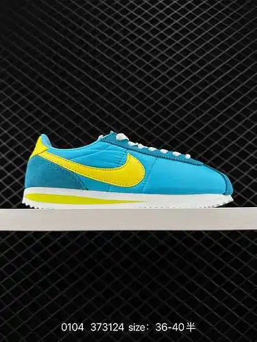 2 Nike Classic Cortez nueva combinación de colores, zapatillas para correr informales Forrest Gump c