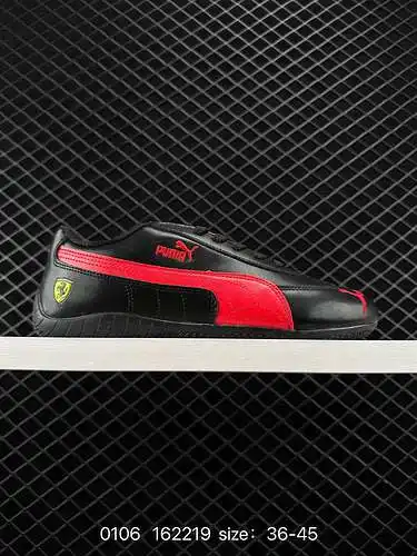 9 Puma/Puma Future Cat Leather Sf Ferrari zapatos casuales de corte bajo de marca compartida zapatos