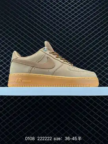 Nike Air Force Low Air Force 1 zapatillas deportivas informales, versátiles y de caña baja. La combi