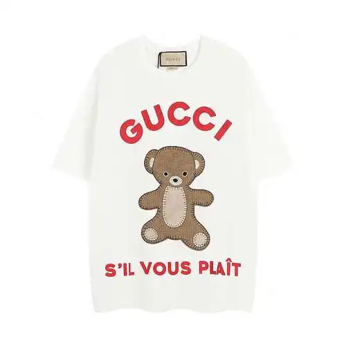 Camiseta G*cci Gucci 2023ss Teddy Bear de alta calidad