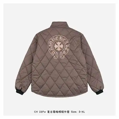 CH 23Fw chaqueta retro rombos algodón