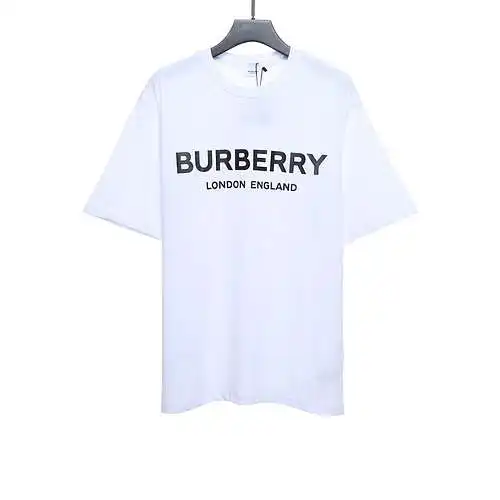 BBR Burberry manga corta con logo clásico estampado