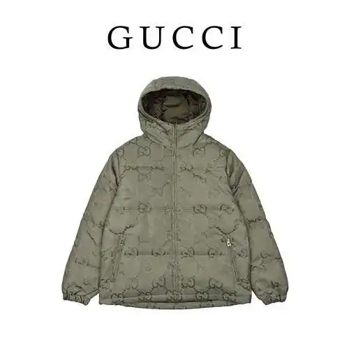 G*cci Gucci nueva chaqueta de plumón en jacquard