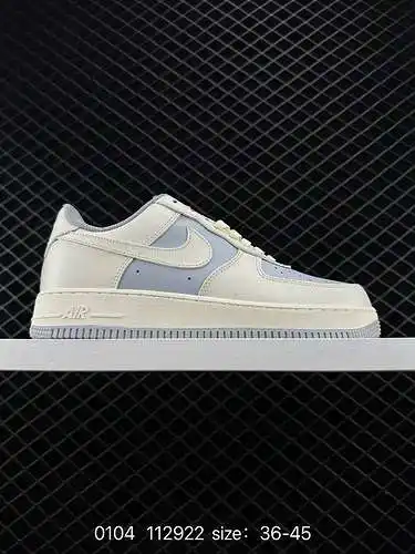 Nike Air Force Low Air Force 1 zapatillas deportivas informales, versátiles y de caña baja. La combi