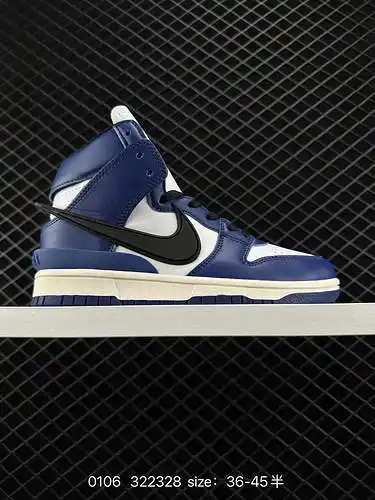 4 Zapatillas de skate Nike AMBUSH x NK SB Dunk Low, zapatillas deportivas de caña alta para hombre, 