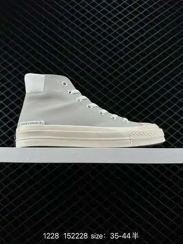 4 CONVERSE/Converse Zapatillas altas cálidas para hombres y mujeres de cuero negro blanquecino Conve